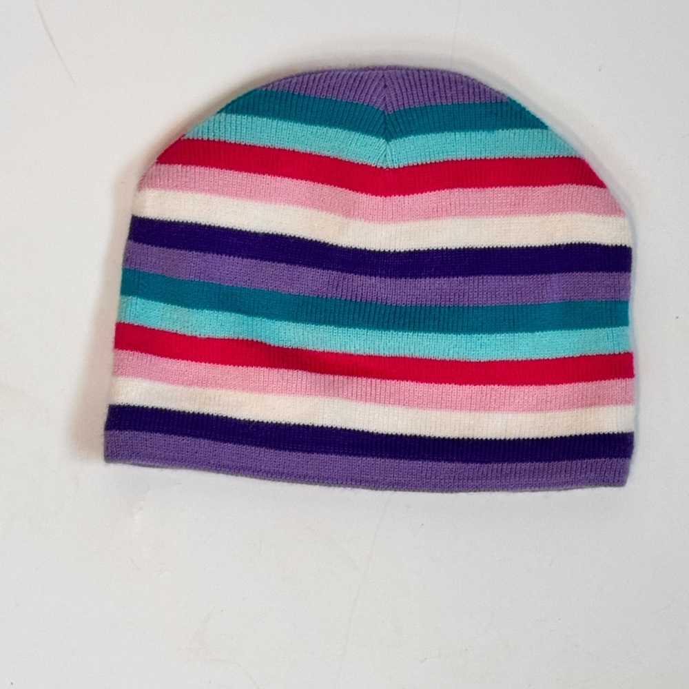 Carhartt Striped Fleece Winter Hat Fleece Lined CB8966 - Picture 3 of 6